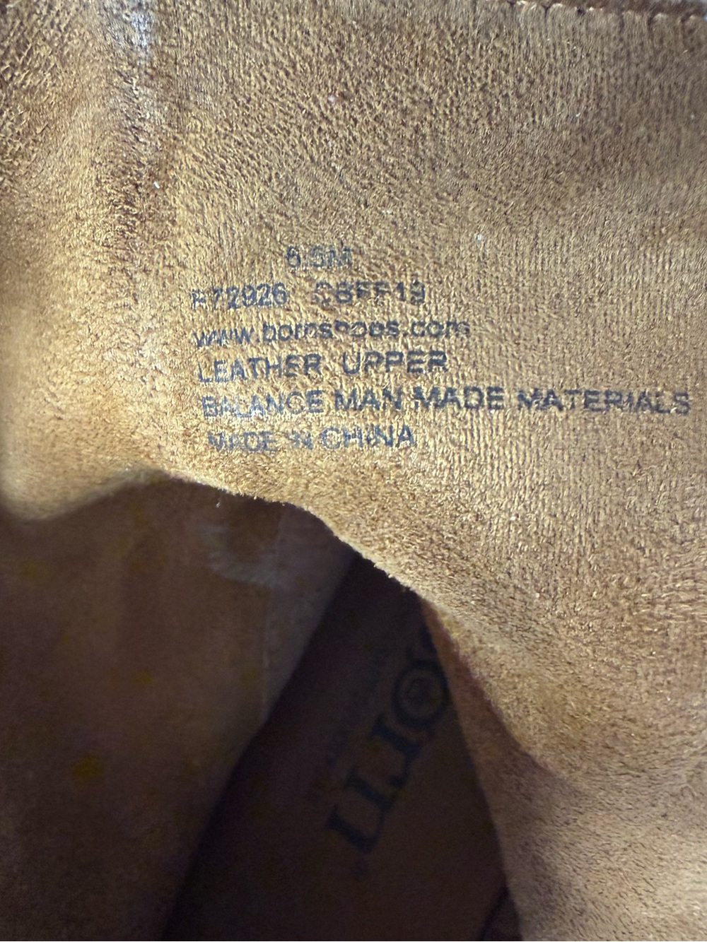 Born Suede Ankle Boots in Chestnut Brown - Picture 4 of 4